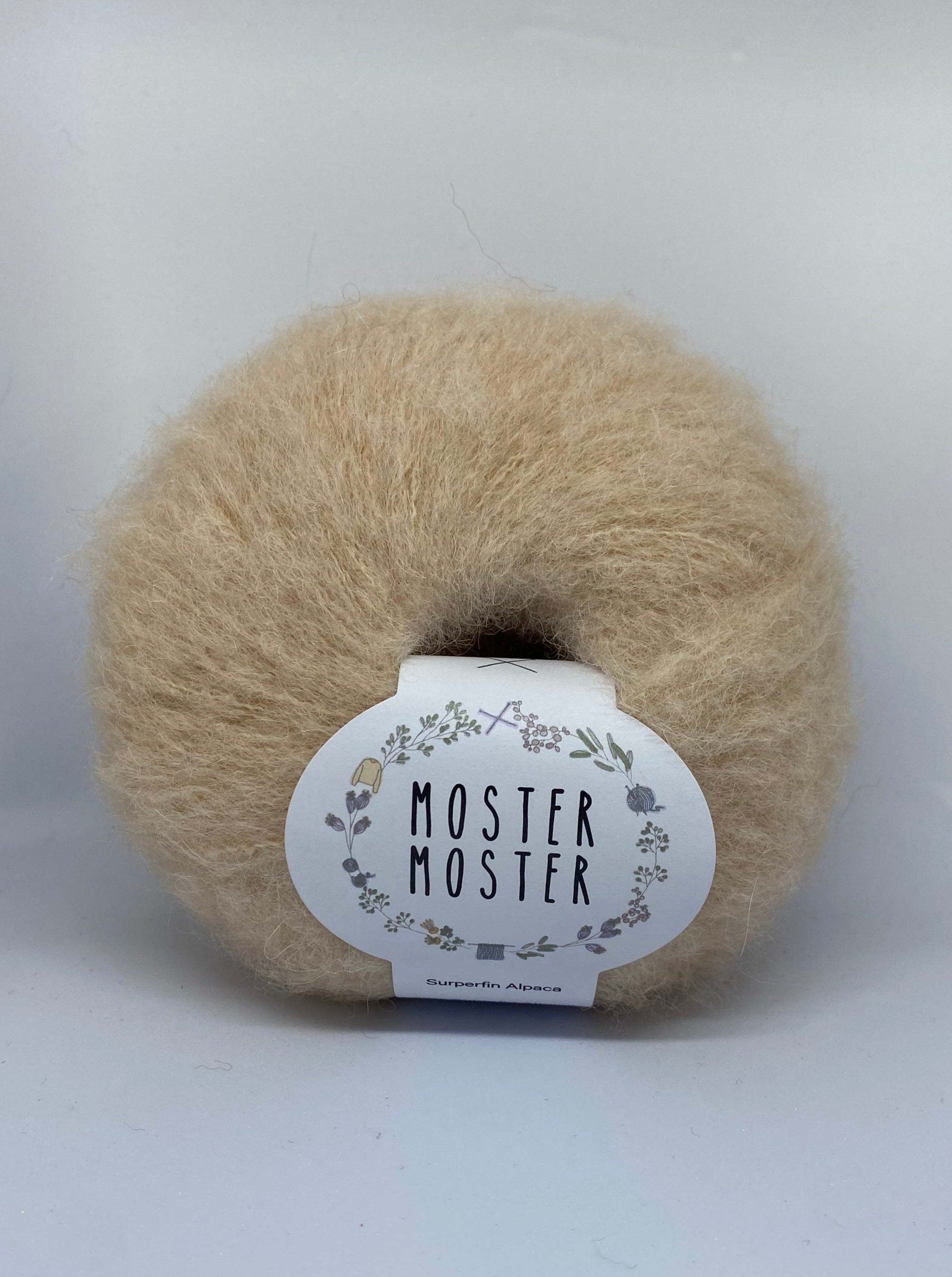 SART ROSA/VANILJE (SUPERFIN ALPACA)